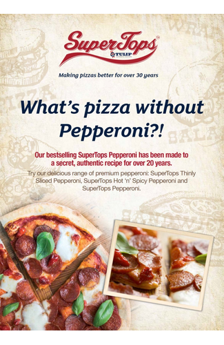 Pepperoni Pizza Poster