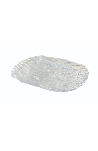 Glacier Glass Plate 20 X 17cm