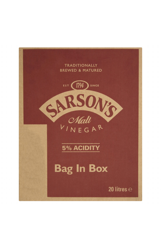 Sarson's Malt Vinegar 20L BIB