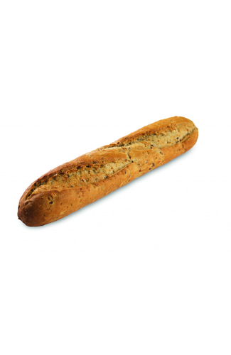 Malted wheat baguette