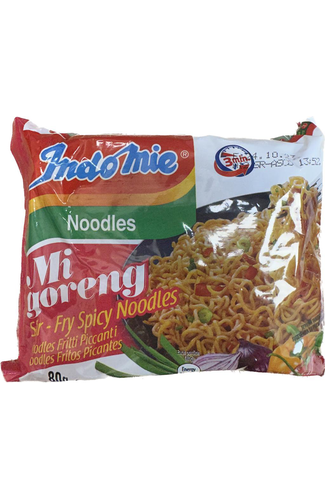Indomie Instant Noodles Mi Goreng Hot Spicy G Pack Thompsons Food Service