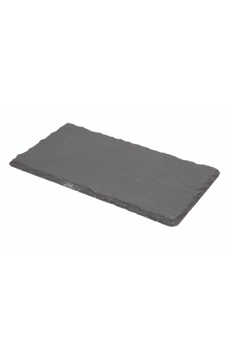 Genware Natural Edge Slate Platter 20 X 11cm