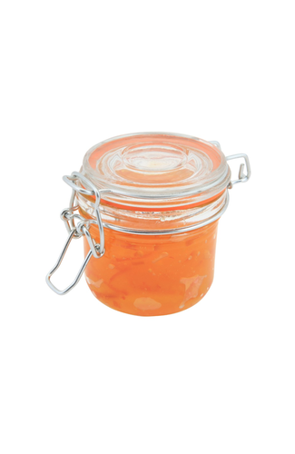 Genware Glass Terrine Jar 200ml 8.2 x 8.1cm