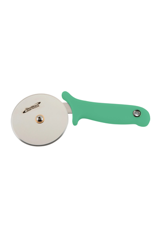 Genware Pizza Cutter Green Handle