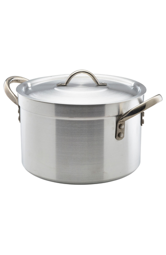 Genware H/Duty Stewpan & Lid 36cm 24.5 Litre