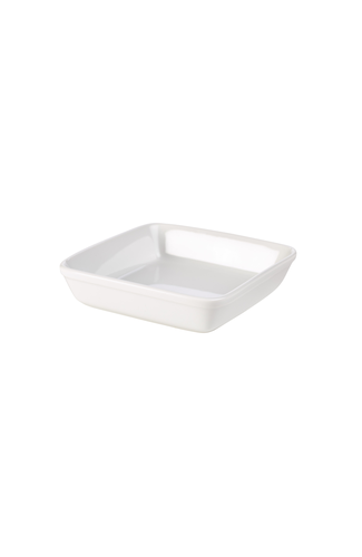 Royal Genware Square Roaster 16cm White