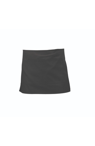 Black Short Apron W/ Split Pocket  70cm x 37cm