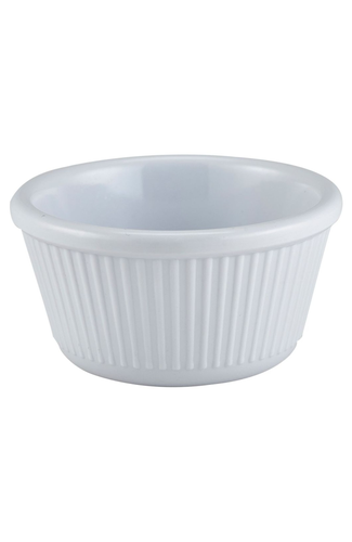 Ramekin 4oz Fluted White 86X36mm