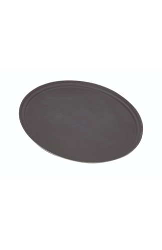 Tray Gengrip Fibreglass Oval 31" Black