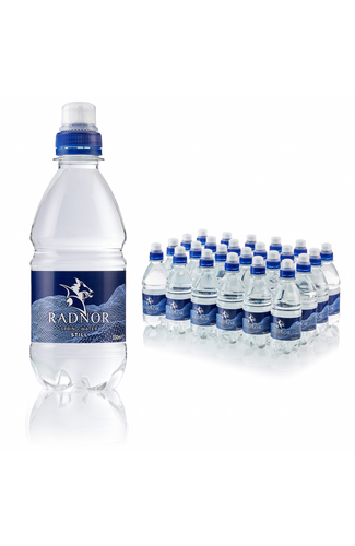 Radnor Hills 330ml Still Spring Water Sports Cap Product range/brand shot