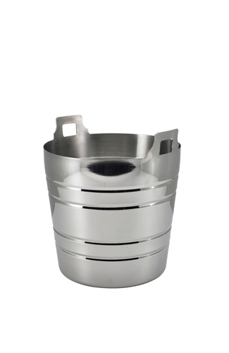 S/St.Wine Bucket With Integral Handles