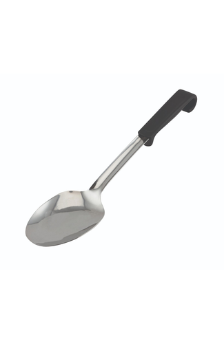 Genware Plastic Handle Spoon Plain Black