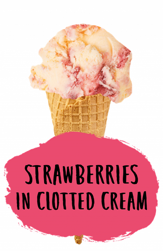 Strawberry & Clotted Cream Ice Cream
