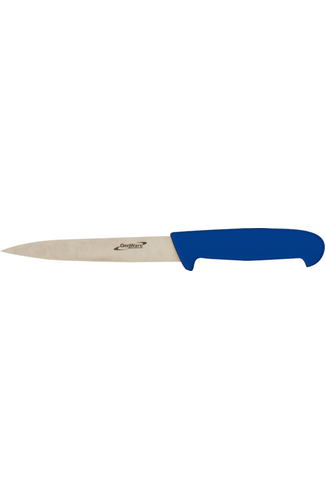 Genware 6" Flexible Filleting Knife Blue