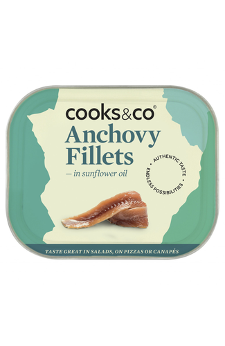 Cooks & Co anchovy fillets 365g