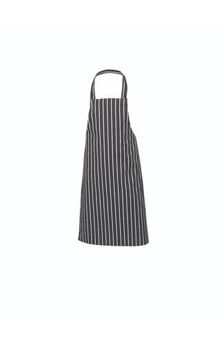 Navy Butchers Stripe Bib Apron 70cm X 100cm