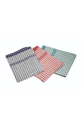 Cotton Check Ttowel 46X69cm 10Pcs Mix Colours