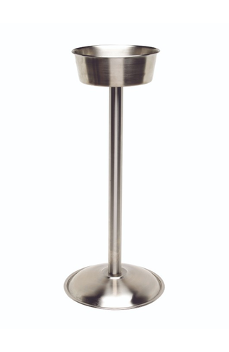 S/St. Wine Bucket Stand (Satin) 18"