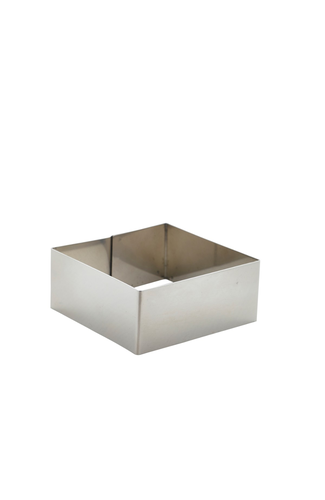Stainless Steel Square Mousse Ring 8x3.5cm