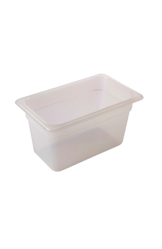 GN12-Polypropylene GN Pan 100mm Clear