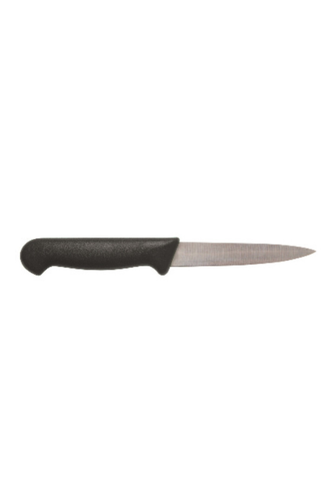 Genware 4" Vegetable Knife Black