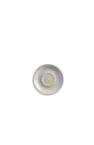 Terra Stoneware Rustic White Saucer 15cm