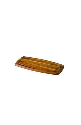 Genware Acacia Wood Serving Board 36X18X2cm