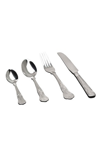 Dessert Spoon Kings Pattern (Dozen)