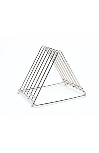 Genware S/St. Wire Cutting Board Rack