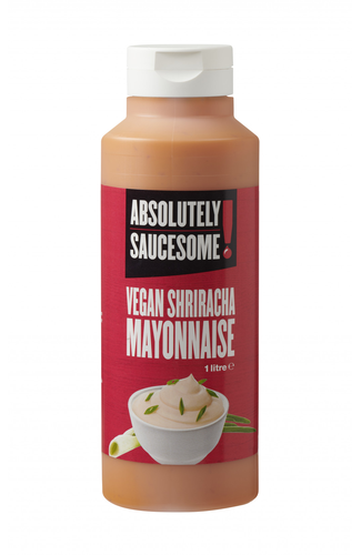 Absolutely Saucesome Vegan Sriracha Mayonnaise - 1 litre