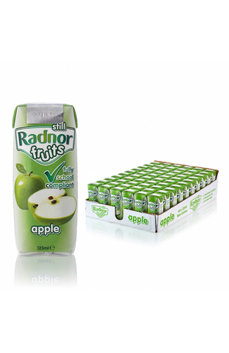 Radnor Fruits apple no added sugar kids drink 60 x 125ml Tetra Pak® Product range/brand shot