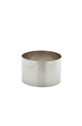 Stainless Steel Mousse Ring 9x6cm