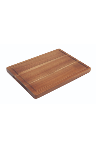 Genware Acacia Wood Serving Board 28X20X2cm