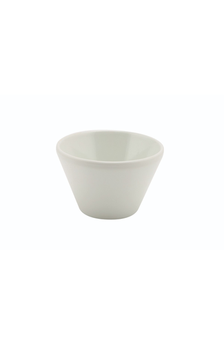 White Melamine Conical Buffet Bowl 8.5cm