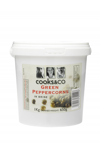 Cooks & Co Green Peppercorns