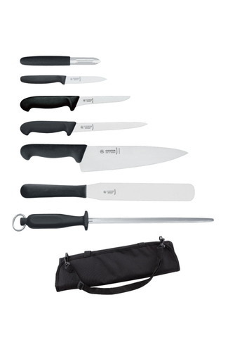 Giesser 7Pc Knife Set + Knife Case