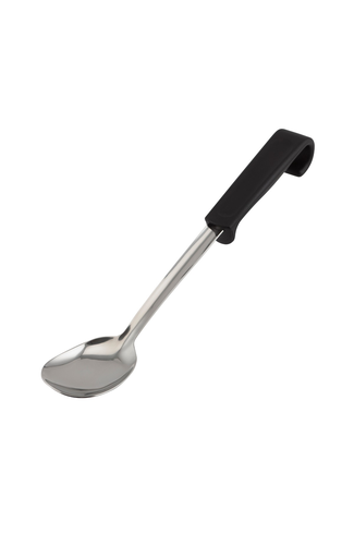 Genware Plastic Handle Small Spoon Black