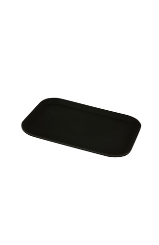 Gengrip 12" X 16" Rect. Non-Slip Tray Black