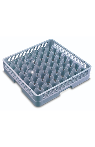 Genware 49 Compartment Glass Rack