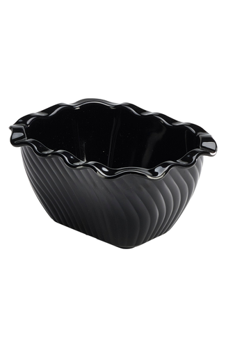 Crock 2.5Lb (1.1Kg) Tulip Black 158X127X89mm