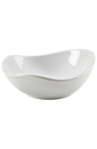 Royal Genware Organic Triangular Bowl 15 x 14.3 x 6.1cm