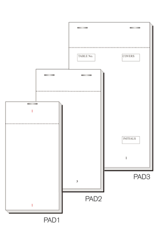 Order Pad 100 Sheet Single 127X63mm Box 50