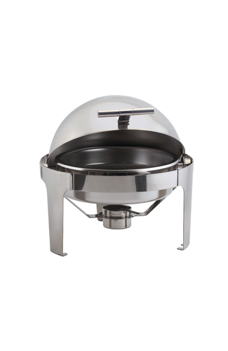 Round Deluxe Roll Top Chafer 6L