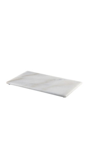 White Marble Platter 32x18cm GN 1/3