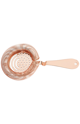 Copper Sprung Premium Julep Strainer