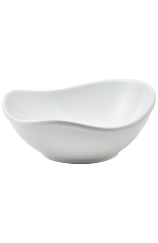 Royal Genware Organic Triangular Bowl 18.5 x 17.5 x 7.5cm