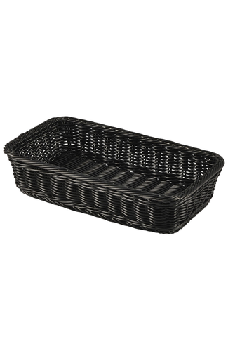 Polywicker Display Basket GN 1/3 Black