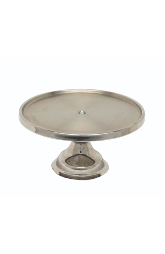 Genware S/St. Cake Stand 13"Dia.6.5" High