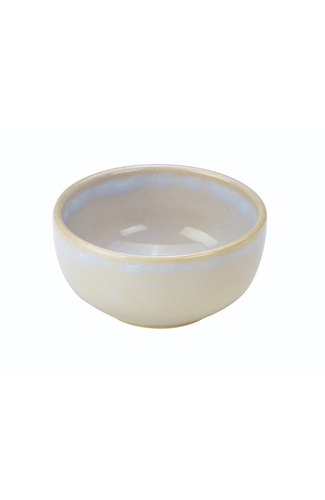 Terra Stoneware Rustic White Round Bowl 11.5cm