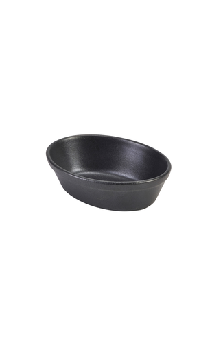 Cast Iron Effect Oval Pie Dish 16cm